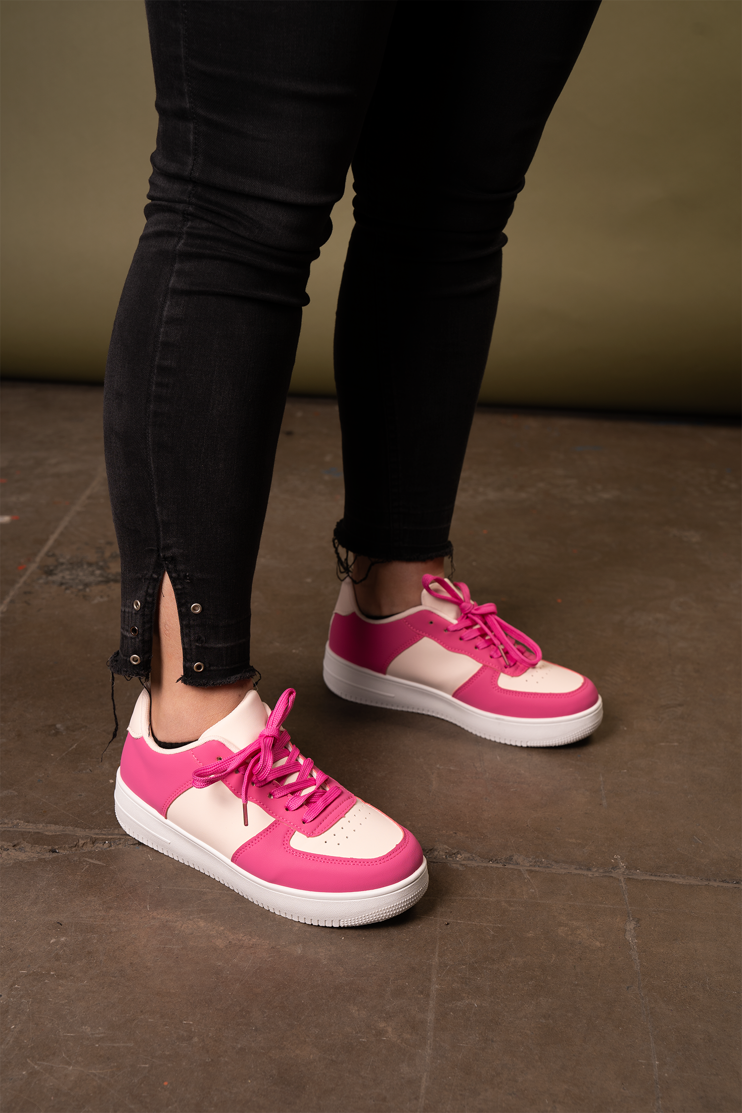 Zapatilla Mujer Rosado Oseye Boteli Boteli